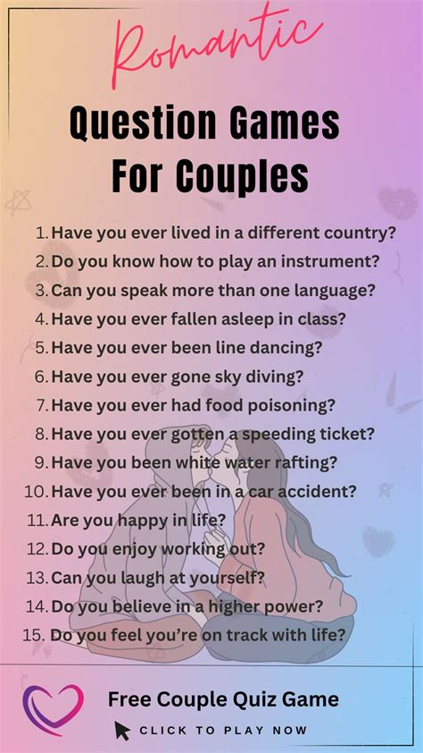 اسئلة لعبة deep couples|Couple Questions Game: 150 Questions to Quiz Your Partner.